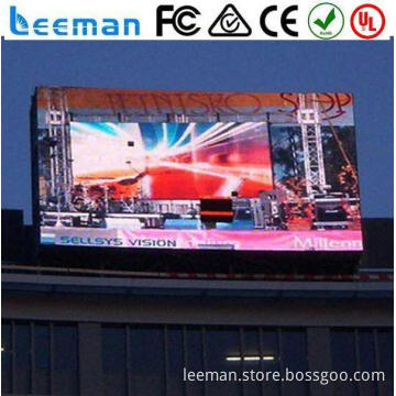outdoor p16 1r1g1b full color led display 3 digital led countdown timer mobile advertising billboard
